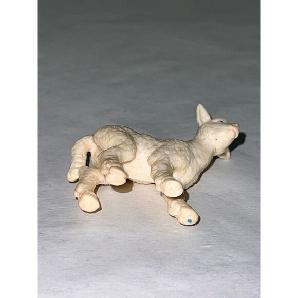Schliech Baby standing lamb blue dot retired - Picture 2 of 3